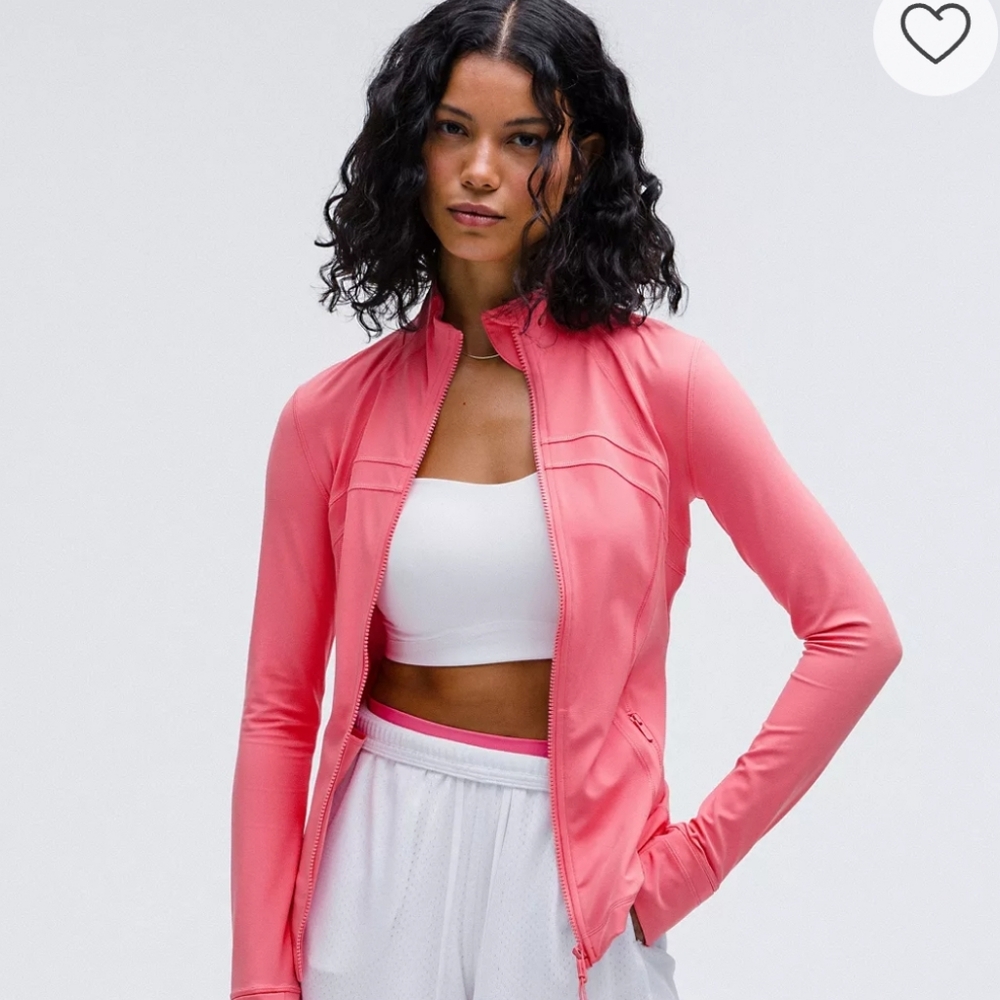 lululemon athletica Pink Zip-Up Athletic Jacket